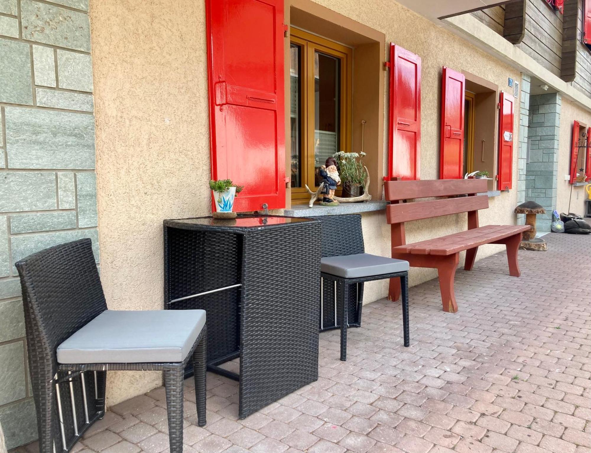 Ferienwohnung Morgengruss Sankt Niklaus Exterior foto